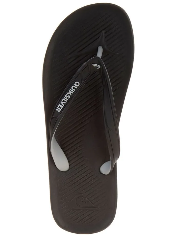 Zehentrenner in Schwarz