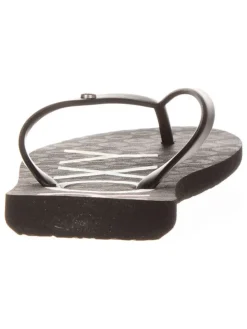 Zehentrenner in Schwarz