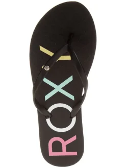 Zehentrenner in Schwarz