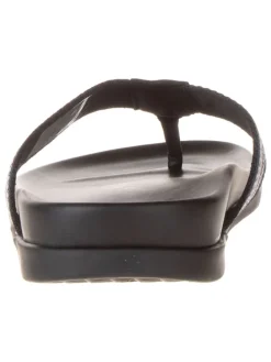 Zehentrenner in Schwarz