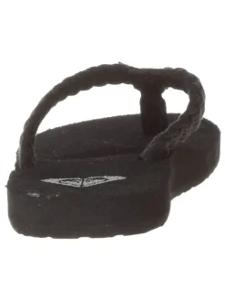 Zehentrenner in Schwarz