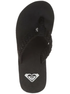 Zehentrenner in Schwarz