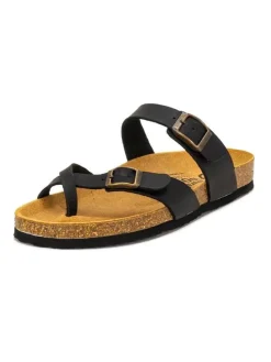 Zehentrenner in Schwarz