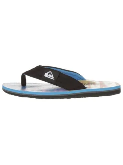 Zehentrenner in Schwarz/ Bunt