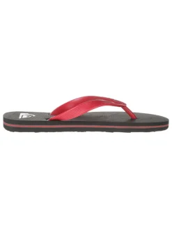 Zehentrenner in Schwarz/ Rot