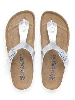 Zehentrenner in Silber