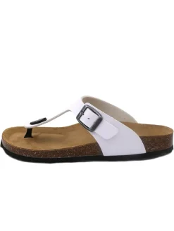 Zehentrenner in Weiß