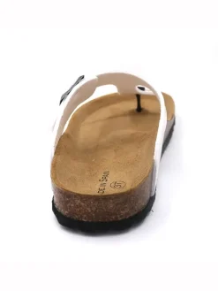 Zehentrenner in Weiß