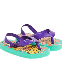 Zehentrenner mit Riemchen König der Löwen in Lila