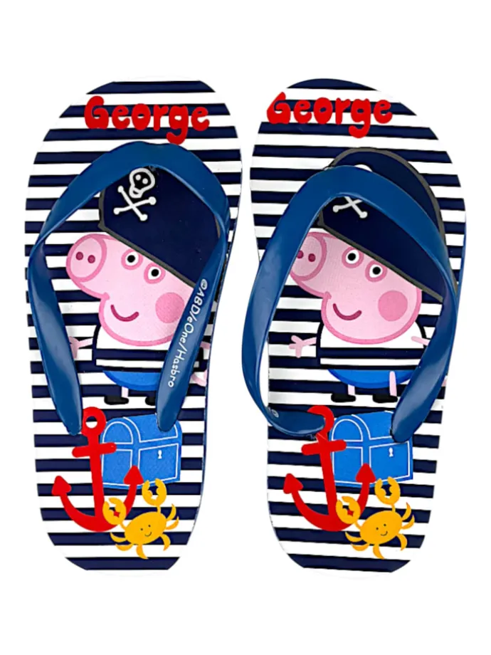 Zehentrenner Peppa Pig George in Blau