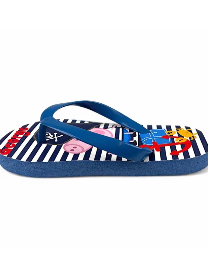 Zehentrenner Peppa Pig George in Blau