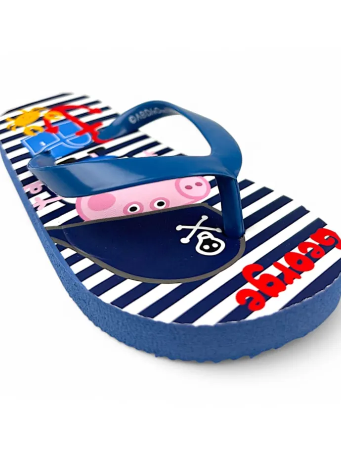 Zehentrenner Peppa Pig George in Blau