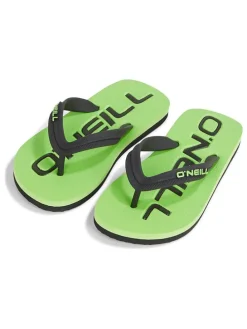 Zehentrenner "Profile" in Schwarz/ Grün