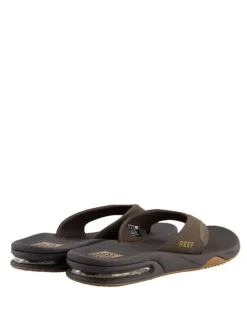 Zehentrenner Sandale Fanning in Brown/Gum